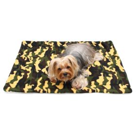Camouflage Fleece/Plush Blanket (size: One Size)