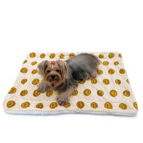 Ultra Plush Happy Face Blanket (size: S)