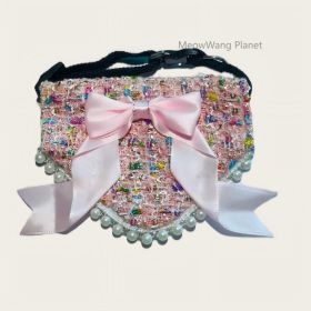 Dog Cat Collar Dog Cat Bandana Essential Pet Bandana Minimalist Scarf For Cats Small Dogs With Drool Protection Essential Pet Bandana Minimalist (Option: M)